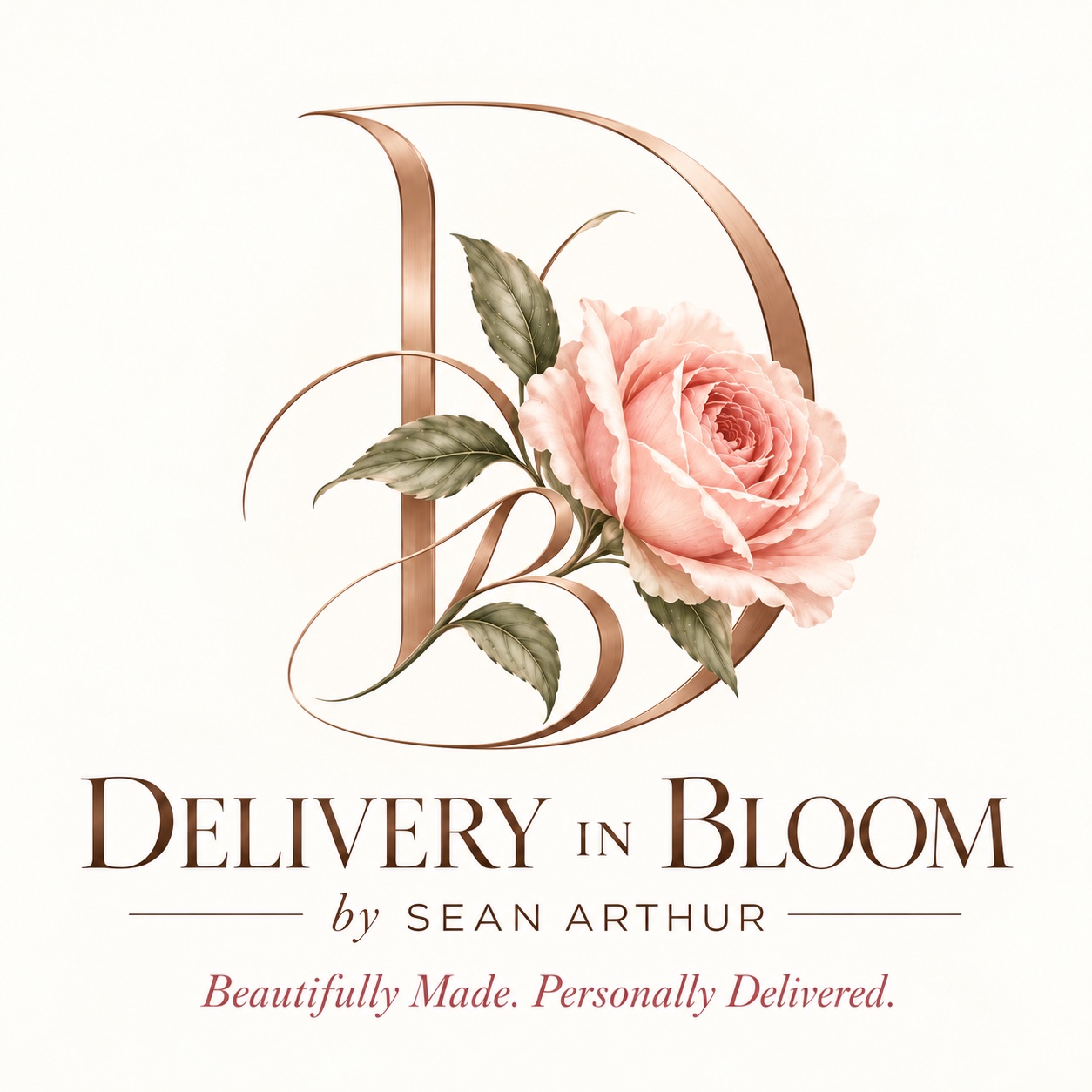 Delivery in Bloom by Sean Arthur. Beautifully Made. Personally Delivered.